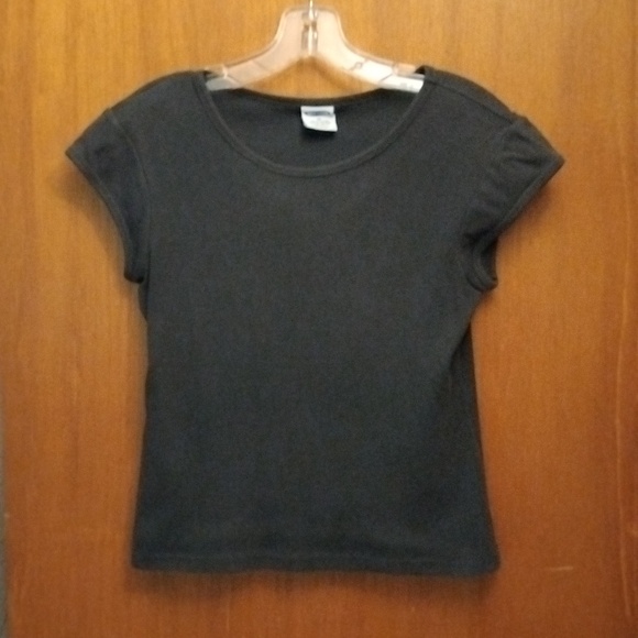 Old Navy Black Short Sleeve Top Size Medium - Picture 1 of 2